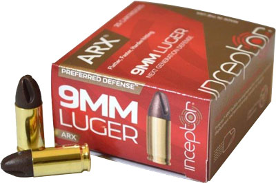 Polycase Ammo Inceptor 9mm Luger 65Gr Arx 25-Pack
