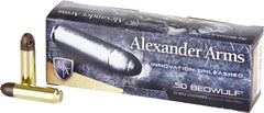 Alexander Ammo .50 Beowulf 200Gr. Polycase Arx 20-Pack A-B200Arxbx