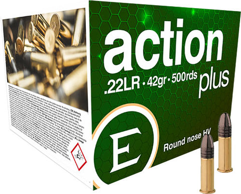 Eley Action Plus .22Lr 42Gr Round Nose Bullet 500 Pk 04600