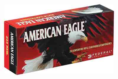Federal Ammo Ae .223 55gr. FMJ-Bt 20-Pack