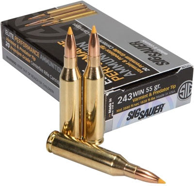 Sig Ammo .243 Win. 55Gr.