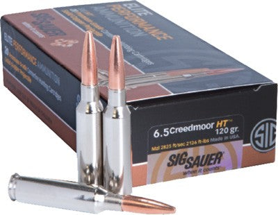 Sig Ammo 6.5 Creedmoor 120Gr.