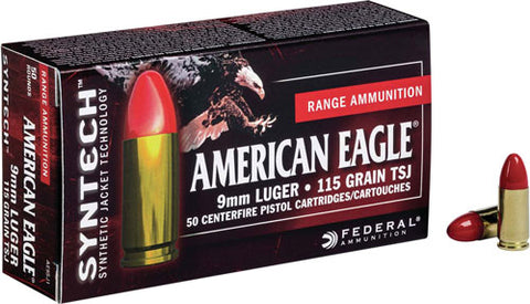 Fed Ammo Ae 9Mm Luger 115Gr.