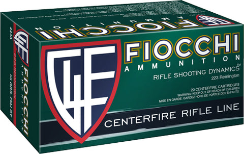 Fiocchi .223 Rem. 55Gr. Fmjbt 50-Pack 223A
