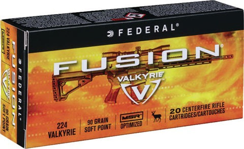 Fed Ammo Fusion .224 Valkyrie