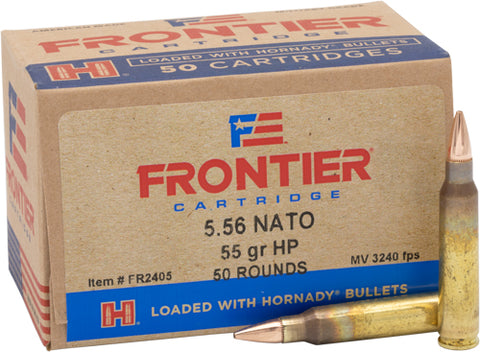 Frontier Ammo 5.56 Nato 55Gr. Hpbt Match 50-Pack Fr2405