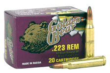 Golden Bear .223 Remington 62gr. Soft-Point 20-Pack