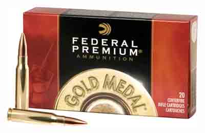 Federal Ammo Gold Medal .260 Rem. 142gr. Sierra Matchking 20-Pack