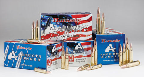 Hornady Ammo .223 Rem. 55gr. BTHP American Gunner 50-Pack