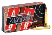Hornady Ammo Match .223 Rem. 75gr. BTHP SPF 20-Pack