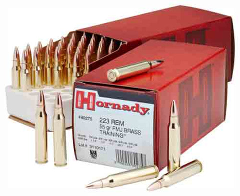 Hornady Ammo .223 Remington 55gr. FMJ 50-Pack