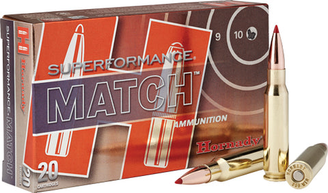 Hornady Ammo Match .308 Win 168gr. Eld Match SPF 20-Pack