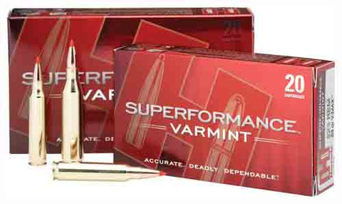 Hornady Ammo SPF Varmint .222 Remington 50Gr V-Max 20-Pack