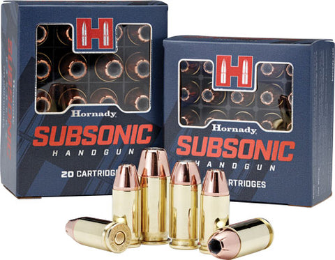 Hornady Ammo 9Mm Luger 147Gr. Jhp/Xtp Subsonic 25-Pack 90287
