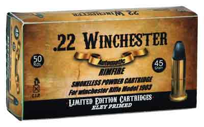 Aguila .22 Winchester Auto 45gr. LRNEley Primed 50-Pack
