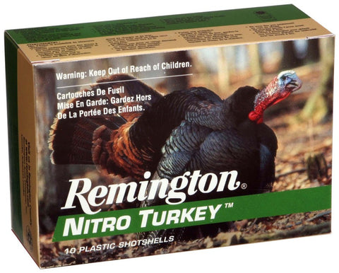 Remington Ammo Nitro-Turkey 10-Pack 12Ga. 3.5" 1300fps. 2oz. #4