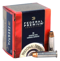 Federal Ammo Premium .38 Special 124gr. Hydra-Shok JHP 20-Pack