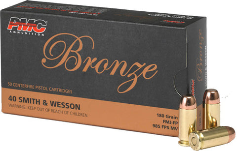 Pmc Ammo 40Sw 180gr. FMJ-FP 50-Pack