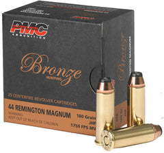 Pmc Ammo .44 Remington Magnum 180gr. JHP 25-Pack