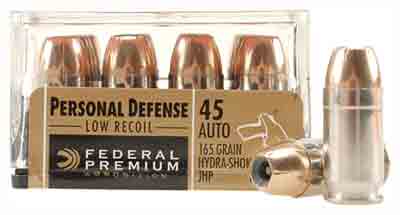 Federal Ammo Premium Pd .45ACP 165gr. Hydra-Shok JHP 20-Pack