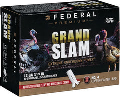 Fed Ammo Grandslam 12Ga. 3.5" 2Oz. #4 10-Pack Pfcx139F4