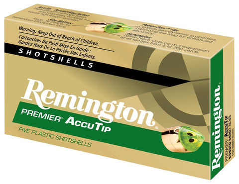 Remington Ammo Premier Accutip Slug 12Ga. 3" 1900fps. 385gr. 5-Pack