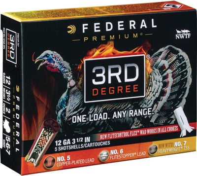 Fed Ammo Third Degree 12Ga. 3.5" 2Oz. #567 5-Pack Ptdx139567