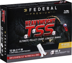 Fed Ammo Heavyweight Tss 12Ga. 3.5" 2 1/4Oz. #9 5-Pack Ptssx191F9