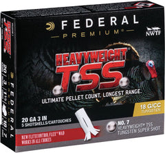 Fed Ammo Heavyweight Tss 20Ga. 3" 1 1/2Oz. #7 5-Pack Ptssx259F7