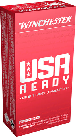 Win Ammo Usa Ready 9Mm Luger 115Gr. Fmj-Match 50-Pack Red9