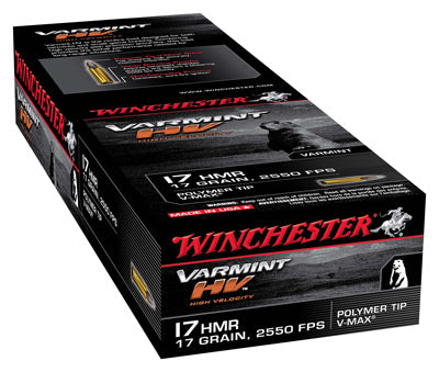 Winchester Ammo Supreme .17Hmr 17gr. V-Max 50-Pack