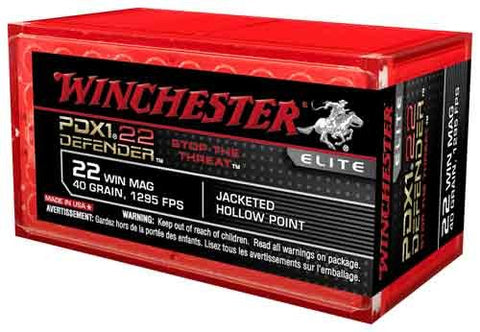 Win Pdxi Defender .22 Wmr 45gr. JHP 50Pack