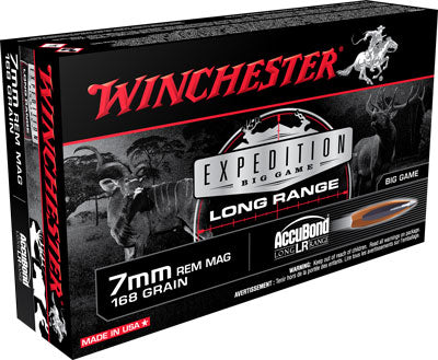 Winchester Ammo Supreme 7mm Rm 168gr. Accu-Bond LR 20-Pack