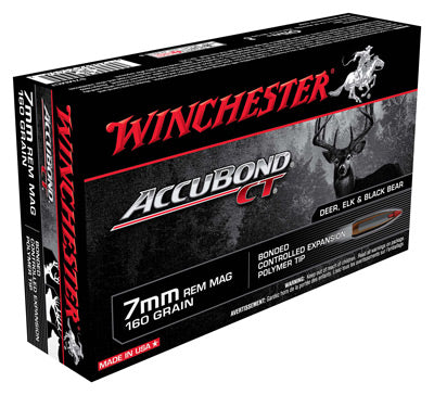 Winchester Ammo Supreme 7mm Rm 160gr. Accu-Bond 20-Pack