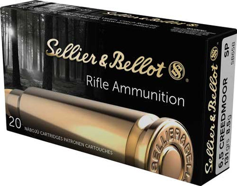 S&B Ammo 6.5 Creedmoor 140Gr. Fmj 20-Pack Sb65A
