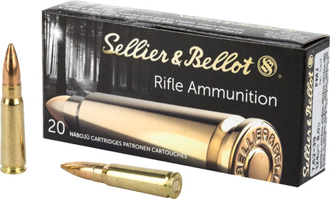 S&B Ammo 7.62X39 124Gr. FMJ 20-Pack Sb76239A