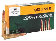 S&B Ammo 7.62X54R 180gr. Sp 20-Pack