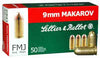 S&B Ammo 9X18mm Makarov 95gr. FMJ-RN50-Pack - Sellier & Bellot - View 1