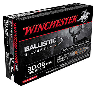 30-06 Ammo - Winchester Ammo Supreme Ballistic Silver-Tip Winchester Supreme Ballistic Silver-Tip Ammo
