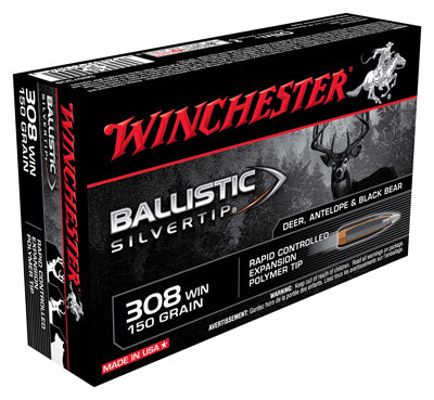 Winchester Ammo Supreme .308 20-Pack 150gr. Ballistic Silver-Tip