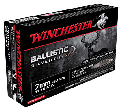 Winchester Ammo Supreme 7mm Rm 20-Pack 150gr. Ballistic Silver-Tip