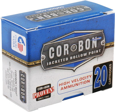 Corbon Ammo .38 Special+P 125gr. JHP 20-Pack