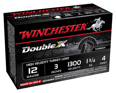 Winchester Ammo Supreme Turkey 12Ga. 3" 1300fps. 1-3/4oz. #4 10-Pack.