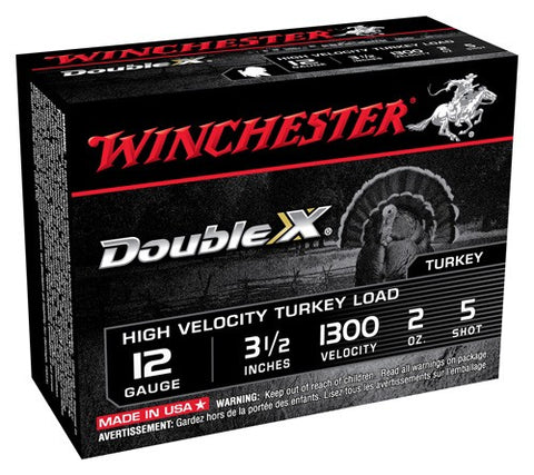 Winchester Ammo Supreme Turkey 12Ga. 3.5" 1300fps. 2oz. #5 10-Pack