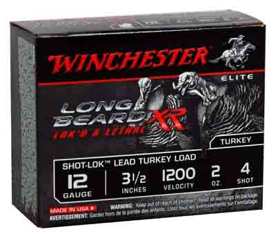 Winchester Ammo Long Beard Xr 12Ga. 3.5" 1200fps Shot-Lok 2oz #4