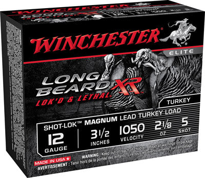 Winchester Ammo Long Beard Xr 12Ga. 3.5" 1050fps Shotlk 2-1/8oz #5