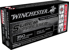 Win Ammo Super Suppressed .350 Legend 265Gr. Fmj 20-Pack Sup350