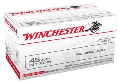 Winchester Ammo Usa .45ACP 230gr. FMJ-RN100-Value Pack