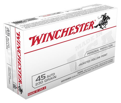 Winchester Ammo Usa .45ACP 230gr. JHP 50-Pack