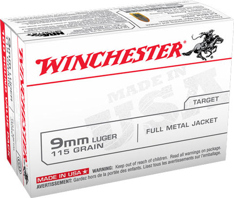Win Ammo Usa 9Mm Luger 115Gr. Fmj 100-Value Pack Usa9Mmvpy